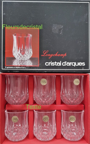 Cristal arques verres a - cristal, 6
