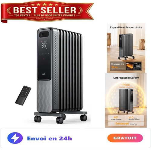 Radiateur huile dreo 2000 - huile,