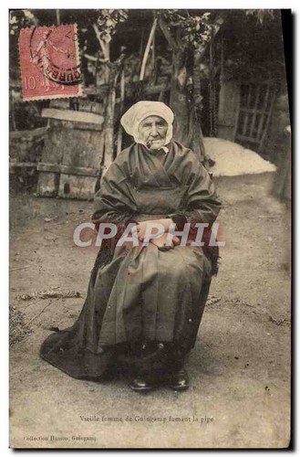 Vieille femme guingamp - femme, de