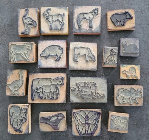 Lot tampons anciens - lot,