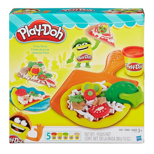 Play doh pizza party - pizza,