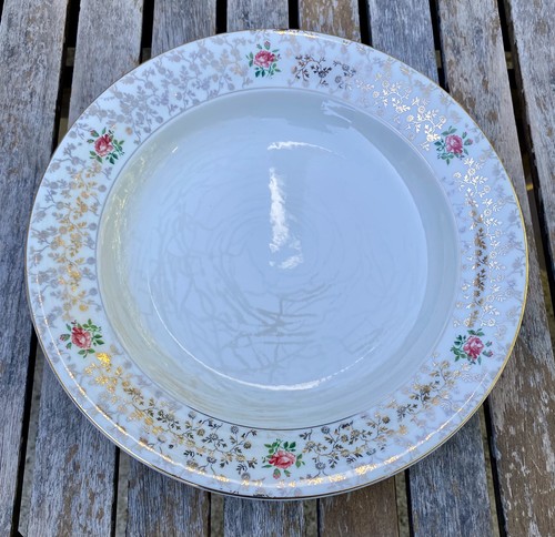 Ancien plat rond villeroy - villeroy, et