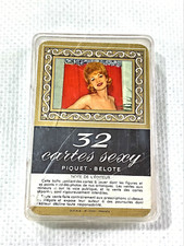 Ancien jeu de 32 cartes Sexy
