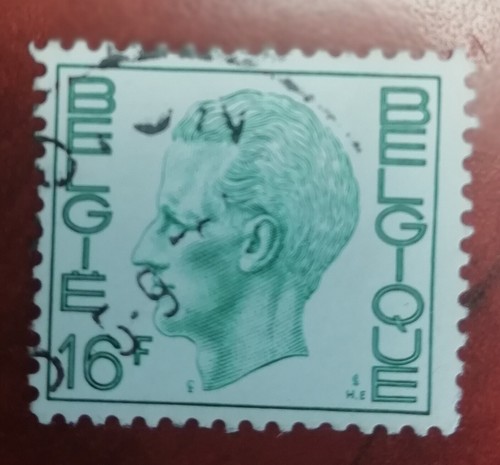 Timbre belgique anniversaire - timbre,