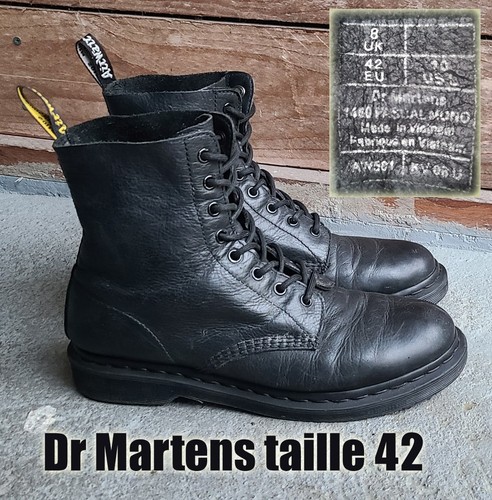 Martens taille uk8 cuir - dr,