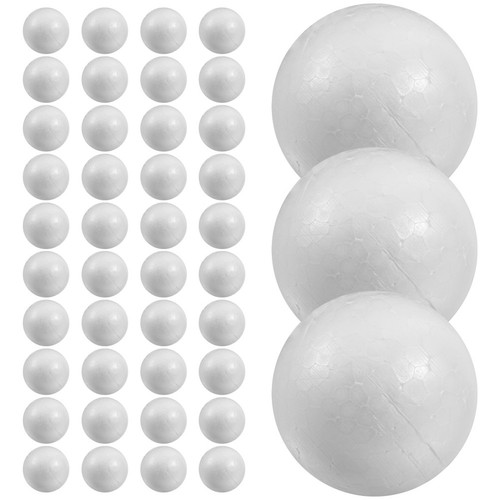 100 pcs boules - 100, polystyrène