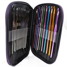 22pcs Crochet Hook Set Yarn Knitting Needles Sewing Tools DIY Crochet Craft Tool