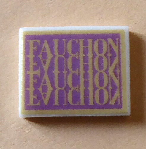 Fève pub perso fauchon 2000 - pub,
