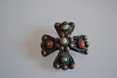 Ancienne broche pendentif - ancienne, /
