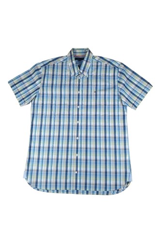 Chemise carreau manche - chemise, à