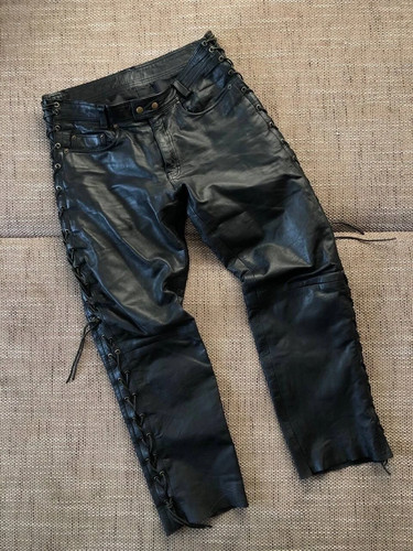 Nouveau pantalon cuir - en,