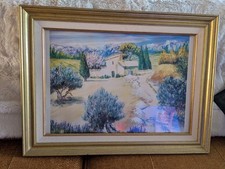 Tableau paysage provençal
