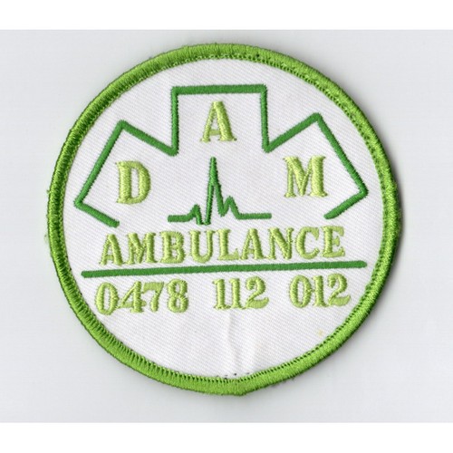 Ecussons ambulance dam - ecussons,
