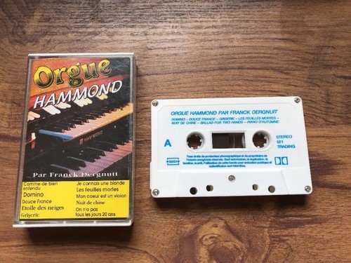 Cassette audio hit orgue - audio,