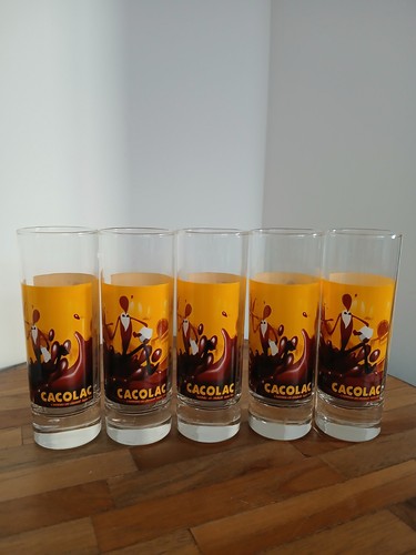 Lot verres cacolac - lot, 5