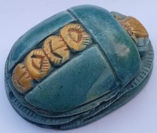 SCARABEE BLEU  PORTE BONHEUR