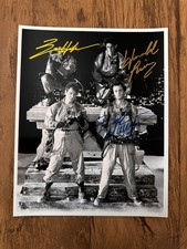 Ghostbusters Cast Signed 8x10 Photo – Murray, Aykroyd, Hudson, Ramis COA