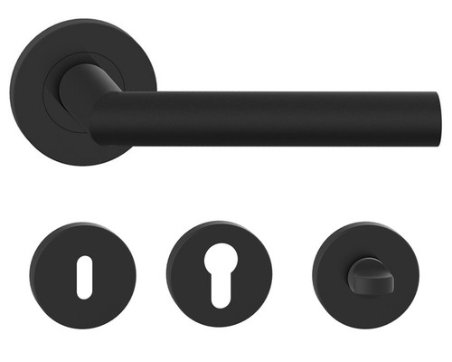 Poignée porte acier - porte,