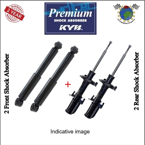 Kit amortisseurs avant - kit, +