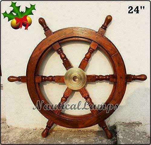 Roue bateau 24 - roue,
