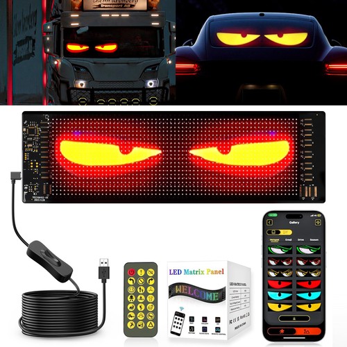 Led eyes for truck - for, devil