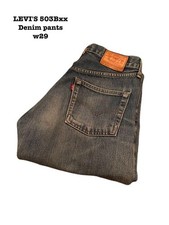 LEVIS 503B XX Selvedge Denim Jeans W29 90s Japan Blue from japan
