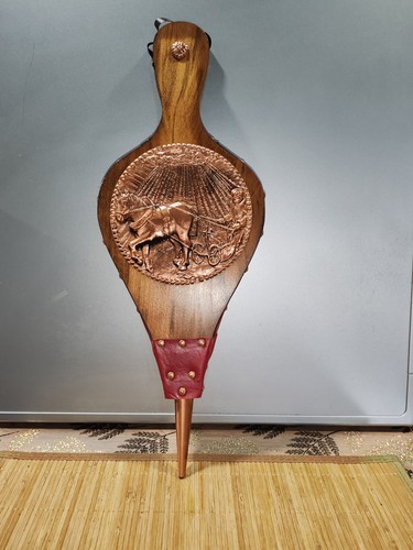 Ancien soufflet cheminée - de,