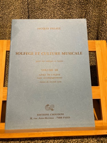 Filleul solfège culture - j.,