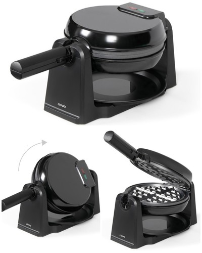 Gaufrier rotatif 1000w - -,