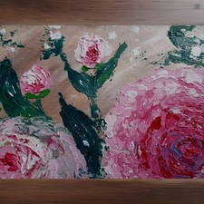 Tableau original fleurs