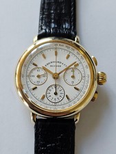 EBERHARD-REPLICA-REF. 36008-VERMEIL SILVER 0.925-CHRONO-LEMANIA 1873-BOX-BUCKLE