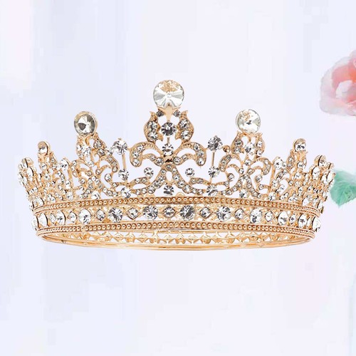 Couronne cheveux strass - de,