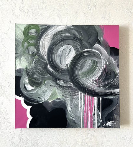 Tableau abstrait moderne - abstrait,