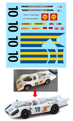 Stickers pour porsche 917 - pour,
