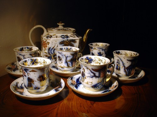 Paris porcelain service cups - paris,