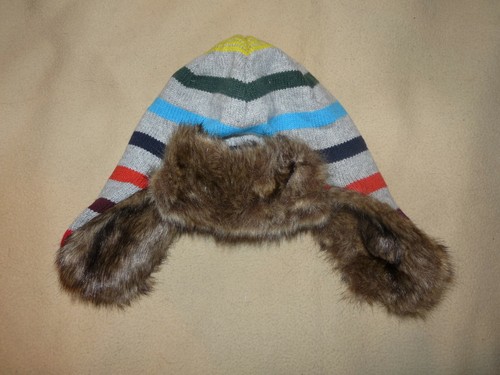 Bonnet chapka tricot - , gris