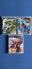 Lot de 3 jeux Playstation 3 Uncharted 1,2 et 3  (PS3)