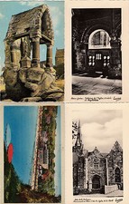 lot 4 cartes postales ancienne