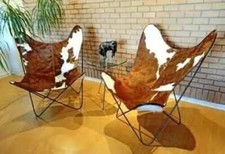 Fauteuil Papillon En Cuir De