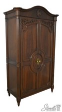 65100EC: KARGES French Louis XVI Mahogany Bar Armoire Cabinet
