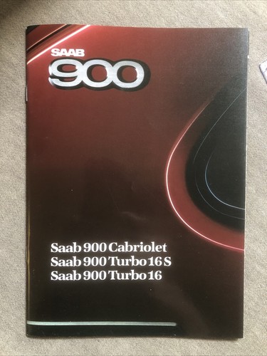 Saab catalogue gamme 900 - catalogue,