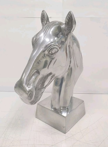 Sculpture statue tête cheval - statue,