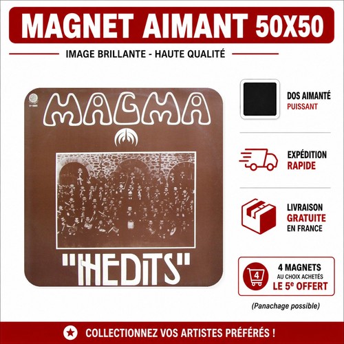 Magnet magma 5x5 - , cm