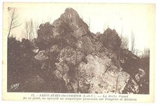 Old postcard 35 - Saint Aubin du CORMIER (Ille et Vilaine) - 17. La Roche Piquet