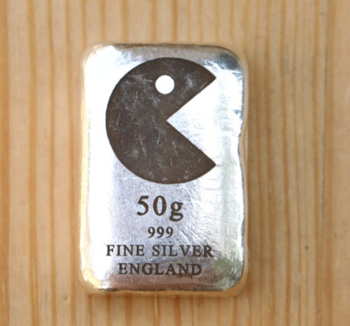 Lingot argent 999 pur 50g - 999,