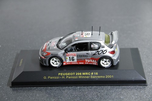 Ram039 peugeot 206 wrc - 1/43,