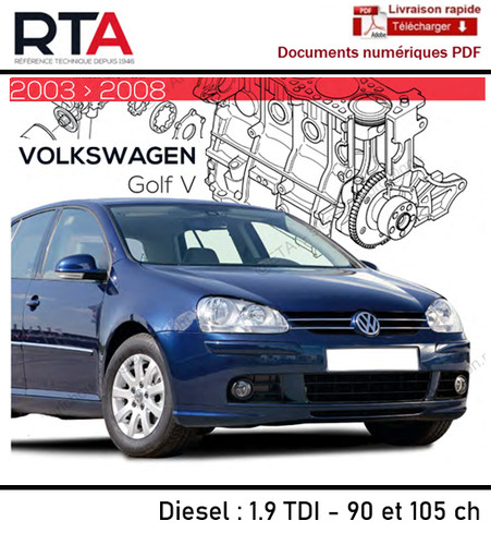 Volkswagen golf tdi rta - golf,