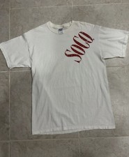 Gildan Heavy Cotton White T-shirt Large Soco Lime Drink