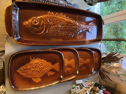 Grand plat assiettes poisson - plat,