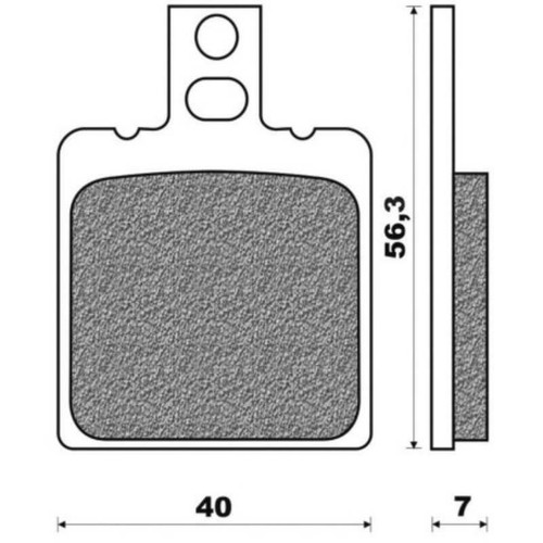 Plaquette frein one ref - plaquette, de